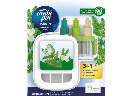 Ambi Pur 3Volution elektrick� osv�ova� vzduchu Morning Dew 20 ml Ambi Pur 3Volution elektrick� osv�ova� vzduchu Morning Dew 20 ml